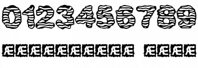 waver [BRK] Font OTHER CHARS