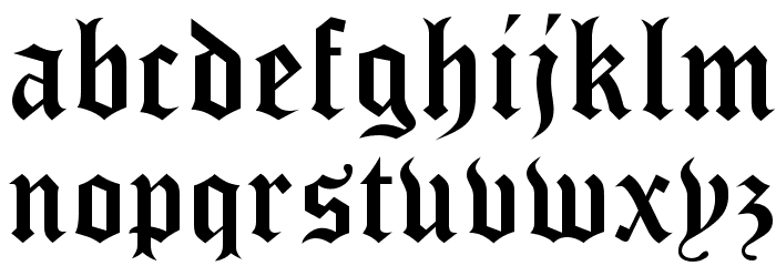 waxwork DEMO Font LOWERCASE