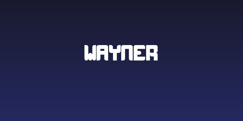 wayner Social Header