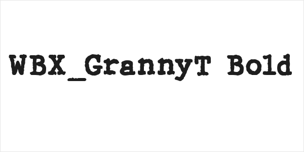 WBX_GrannyT Bold Logo