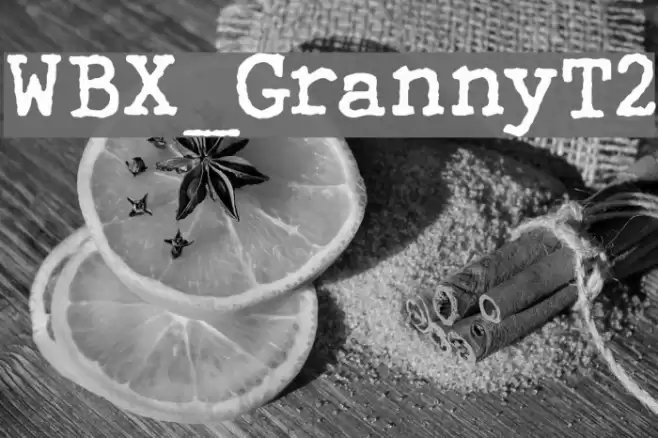 WBX_GrannyT2 Caratteri examples