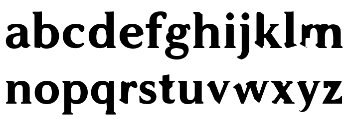 WC ADDENDUM Bta Bold Font LOWERCASE