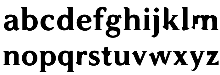 WC ADDENDUM Bta Bold Font LOWERCASE