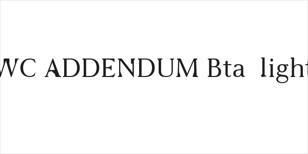 WC ADDENDUM Bta  light Logo