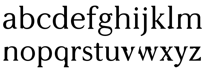 WC ADDENDUM Bta Font LOWERCASE