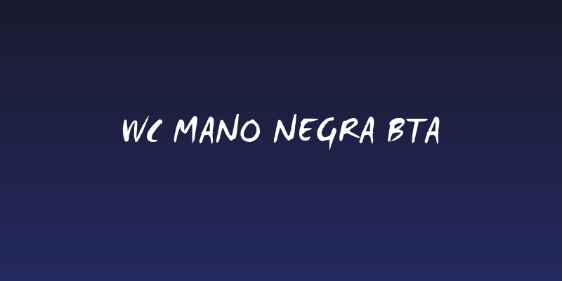 WC Mano Negra Bta Social Header
