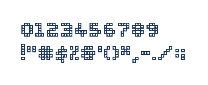 WC PIXHOLE Bta Bold Other Characters