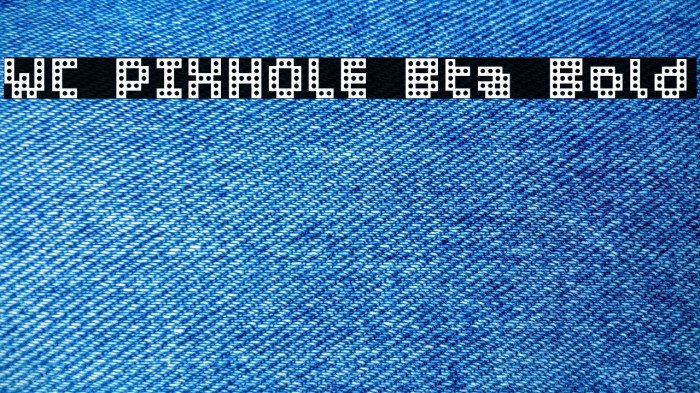 WC PIXHOLE Bta Bold Example 2
