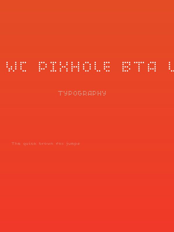 WC PIXHOLE Bta Light Poster