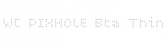 WC PIXHOLE Bta Thin 