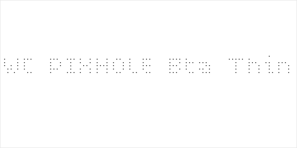 WC PIXHOLE Bta Thin Logo
