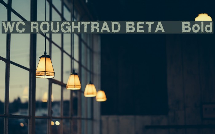 WC ROUGHTRAD BETA    Bold Example 3