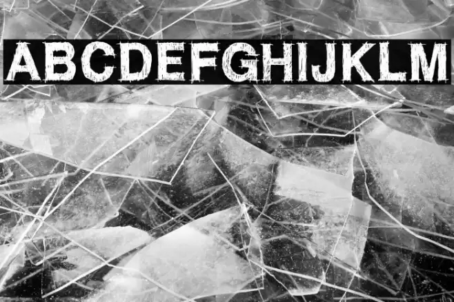 WC ROUGHTRAD Bta Font examples