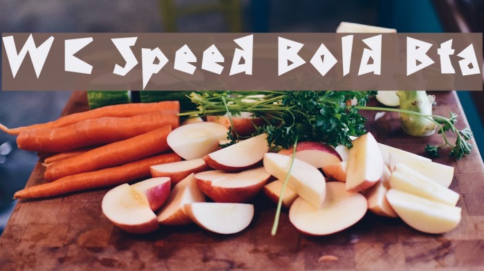 WC Speed Bold Bta Example 2