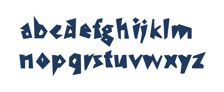 WC Speed Bold Bta Lowercase