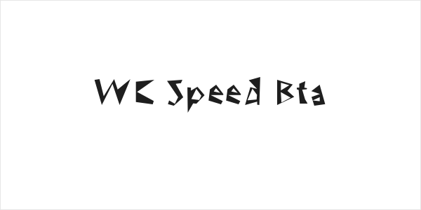 WC Speed Bta Logo