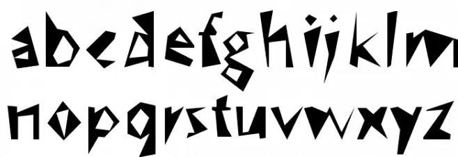 WC Speed Bta Font LOWERCASE