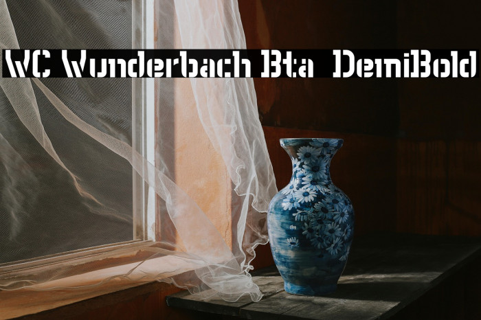 WC Wunderbach Bta  DemiBold Example 1
