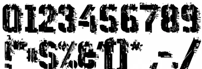 WC Wunderbach Mix Bta DemiBold Font OTHER CHARS