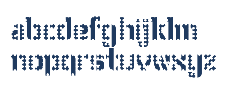 WC Wunderbach Perfo Bta  DemiBold Lowercase