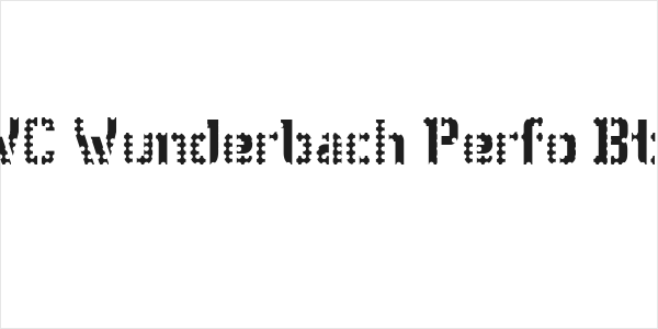 WC Wunderbach Perfo Bta Logo