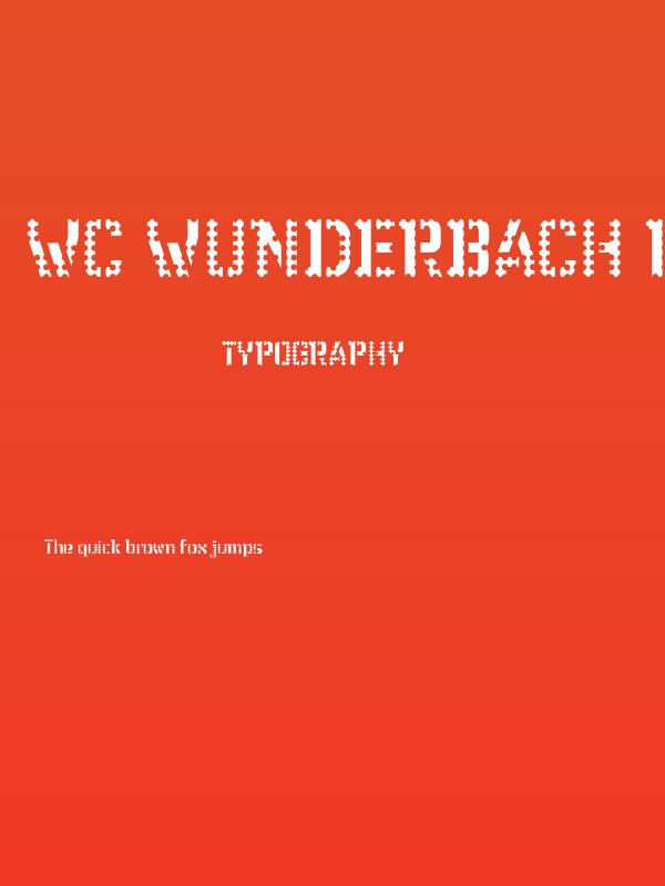 WC Wunderbach Perfo Bta Poster