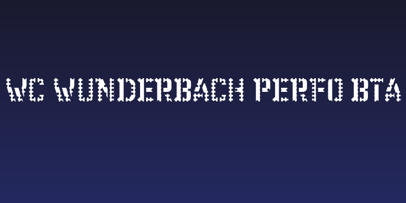 WC Wunderbach Perfo Bta Social Header