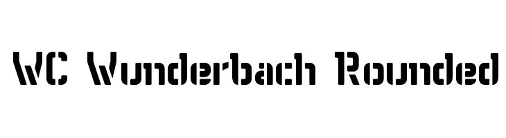 WC Wunderbach Rounded  baixar fontes gratis