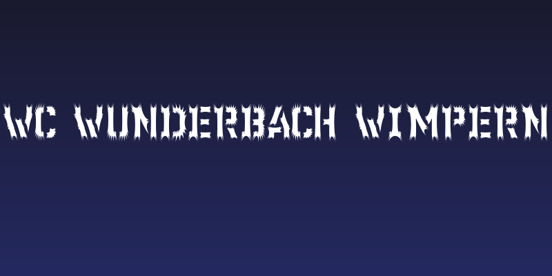 WC Wunderbach Wimpern Social Header