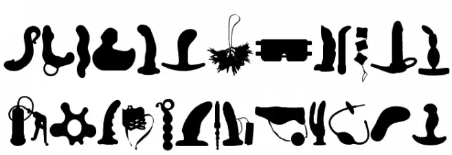 WC XXXplicit Bta Schriftart Groß