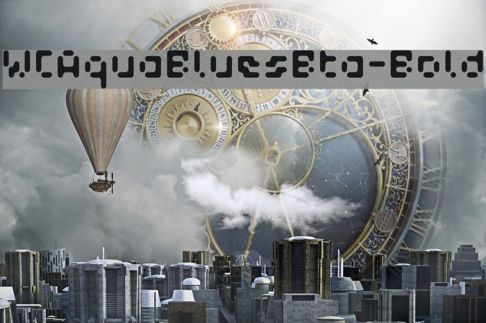 WCAquaBluesBta-Bold Example 2