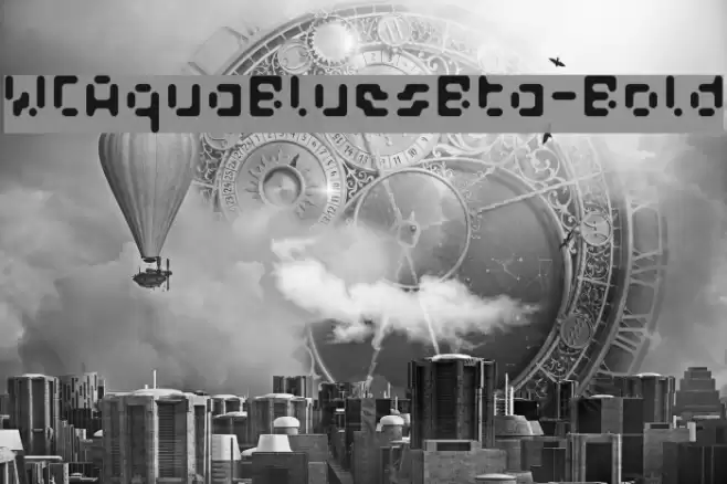 WCAquaBluesBta-Bold Font examples