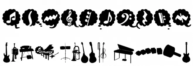 WCMusicaBta Font OTHER CHARS