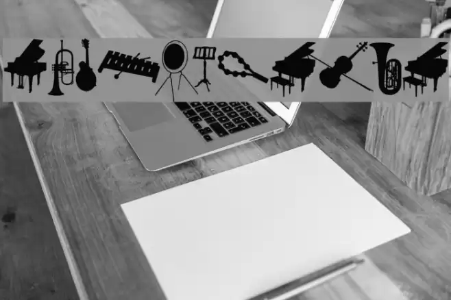 WCMusicaBta Font examples