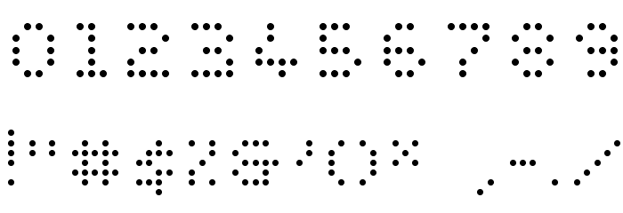 WCPIXHOLEBta-Light Font OTHER CHARS