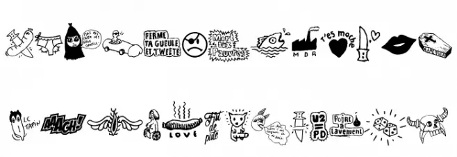 WCSchlaasss Schriftart Groß