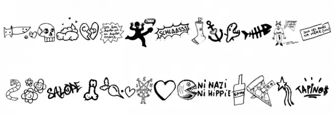 WCSlaasssch Schriftart Groß