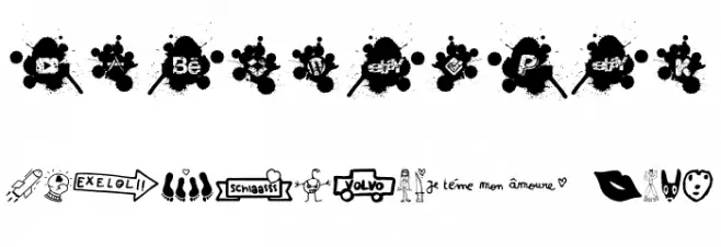 WCSlaassschClassic Font OTHER CHARS