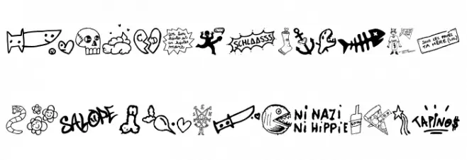 WCSlaassschClassic Schriftart Groß