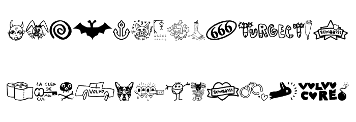 WCSlaassschClassic Font LOWERCASE