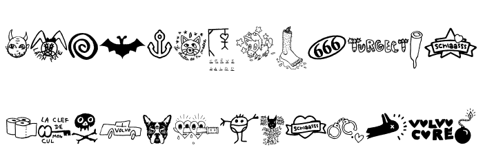 WCSlaasssch Font LOWERCASE