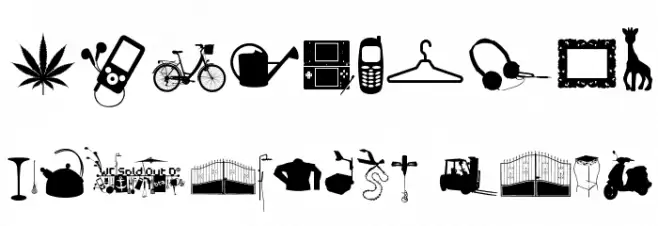 WCSoldOutDBta Font OTHER CHARS