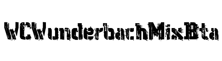 WCWunderbachMixBta Font
