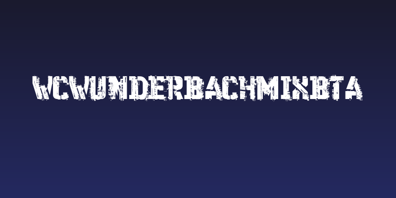 WCWunderbachMixBta Social Header