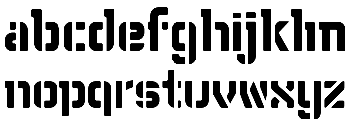 WCWunderbachRounded Font LOWERCASE