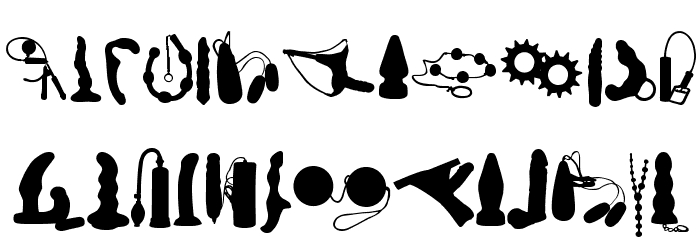 WCXXXplicitBta Font LOWERCASE
