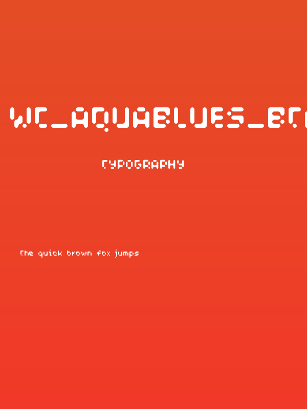WC_AquaBlues_Bta Poster