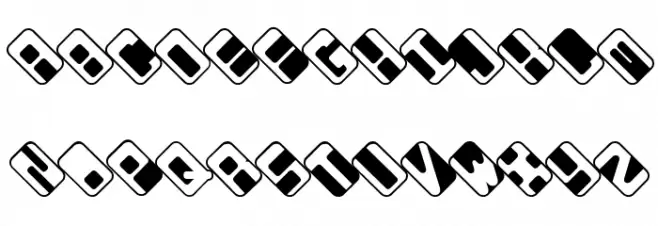Wdrop 字体 大写