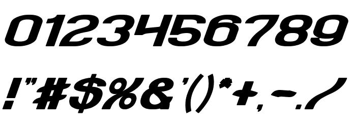 WE ARE LEGION Bold Font OTHER CHARS