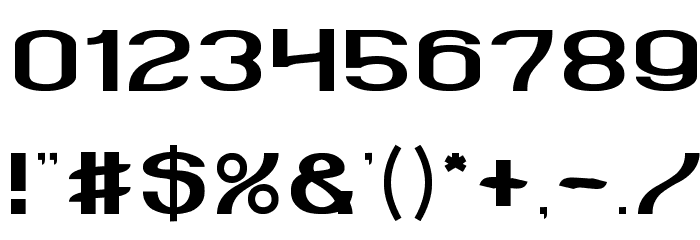 WE ARE LEGION Font OTHER CHARS